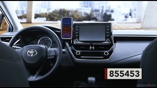 Toyota Corolla Center Phone Mount HowTo Install 201920XX [upl. by Ylremik]