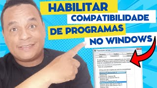 Como habilitar o modo compatibilidade de programas no Windows [upl. by Olen]