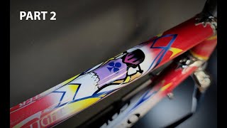 COLNAGO MASTER EXTRA LIGHT Paint 4K Part 2 [upl. by Iilek954]