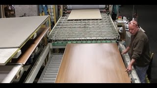 DSI Panel High Pressure Laminate Lamination Line [upl. by Carla]