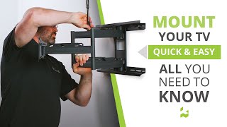 How to Wall Mount a TV Safely Beginners Guide  Kanto Solutions [upl. by Etteniotna]