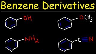 Naming Benzene Ring Derivatives  Aromatic Compounds [upl. by Antoinetta514]