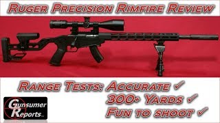 Ruger Precision Rimfire Rifle Review Part 5  Range Tests [upl. by Arun582]