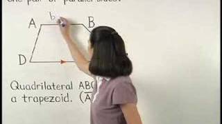 Definition of a Trapezoid  MathHelpcom  Geometry Help [upl. by Arhas123]