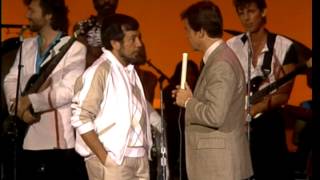 Dick Clark Interviews Sergio Mendes American Bandstand 1984 [upl. by Akcir]