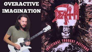 Overactive Imagination  Death guitar cover  BC Rich Mockingbird amp Ibanez JEM [upl. by Nixie]