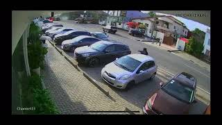 Full Video Accident Captured By CCTV [upl. by Ridglea174]