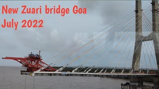 New Zuari bridge Goa July 2022 [upl. by Hsetim]