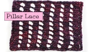 Fancy Stitch Combos  Pillar Lace [upl. by Wadsworth]