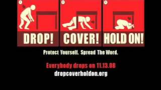 Earthquake Drill California ShakeOut [upl. by Ahsila]