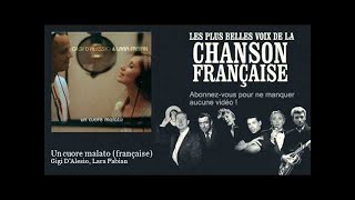 Gigi DAlesio Lara Fabian  Un cuore malato  française  Chanson française [upl. by Ikim107]