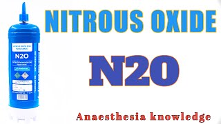 Nitrous oxide  Inhalational Anaesthetic  Mechanism of Action Anaesthesia with DOCTOR T [upl. by Reivazx]