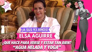 ELSA AGUIRRE quotHace 60 años que dejé de COMER carnequot I Entrevista con Matilde Obregón [upl. by Falconer]