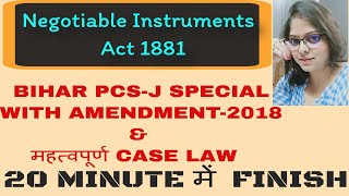 negotiable Instruments Act 1881 Lectures👉 Negotiable Instruments Act 1881 ca intermediate ca inter [upl. by Euphemiah]