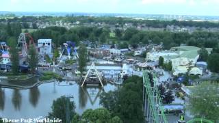 Apocalypse Sit Down On Ride POV  Drayton Manor [upl. by Ilrahs]