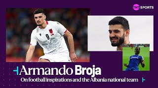 Sign Up  Into Football  Armando Broja on football inspirations family and Albania national team 🎥 [upl. by Bound]