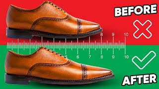 How To Stretch Leather Shoes At Home  Easy DIY Tutorial In 4 Minutes [upl. by Romano14]