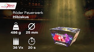 Röder Feuerwerk  Hibiskus [upl. by Enidualc]