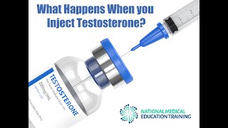 What happens when you inject testosterone trt testosterone testosteronereplacementtherapy [upl. by Bohi]