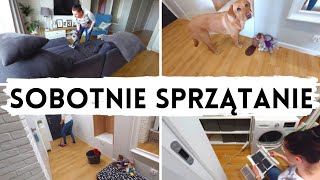 Motywacja do szybkiego sprzątania  Fast Saturday Cleaning tidyhome moje65m2 cleanwithme [upl. by Emalia]