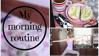 Moje ranní rutina  My morning routine [upl. by Salsbury]