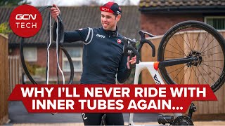 Tubeless Convert  Why Alex Will Never Use Inner Tubes On His Road Bike Again [upl. by Aniluj]