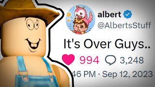 This ROBLOX YouTuber was Cancelled Albert  Flamingo Allegations [upl. by Pasol925]