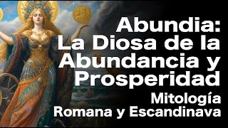 🌟 Abundia La Diosa de la Abundancia y Prosperidad 🌾💰 Mitología Romana y Escandinava [upl. by Aniuqal703]