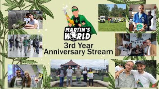 3 Year Anniversary Stream of Martins World [upl. by Schell343]