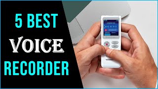 Top 5 Best Voice Recorder of 2023  Digital Audio Guide [upl. by Halik]