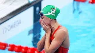 Tatjana Smith finished in first place in the Women’s 100 m Breaststroke Heat 4 and has qualified [upl. by Jolenta]