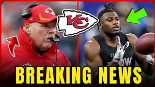 🏈💥BREAKING CHIEFS UNVEIL SHOCK WR SIGNING KC CHIEFS NEWS TODAY  KANSAS CITY NEWS TODAY 041324 [upl. by Holtz]