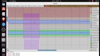 EEE35114 Routing the CMOS Inverter  Floor Plan Part 1 [upl. by Inama]