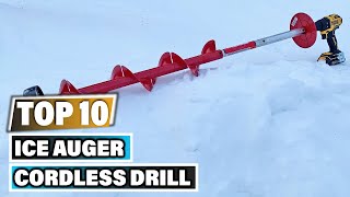 Top 10 Best Cordless Drill For Ice Auger On Amazon [upl. by Ody]