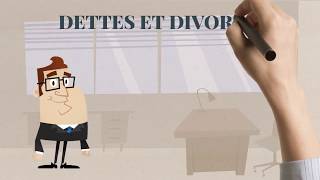 DETTES amp DIVORCE  Le sort des dettes dans un divorce sans juge [upl. by Ellainad999]