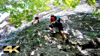 Ferrata du Lavanchy 1552 M  Bex Waadtländer Alpen 🇨🇭 [upl. by Latta]