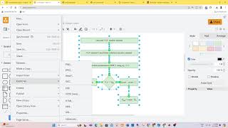 How to export drawio diagrams efficiently for overleaf NO AUDIO [upl. by Otreblig782]