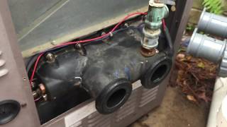 Spa  Pool Heater repair  loud banging  clanging noises [upl. by Tecu]