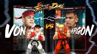 Von vs Argon  Street Fighter in Real Life [upl. by Anoiek]