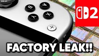 FIRST FACTORY LEAK for Nintendo Switch 2 [upl. by Ahsienaj]