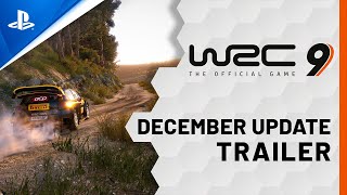 WRC 9  December Update  PS5 PS4 [upl. by Enialem]