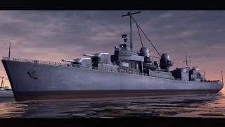 World Warships Combat 2 Stage 2 Fletcher  Royal Sovereign [upl. by Fesuy]