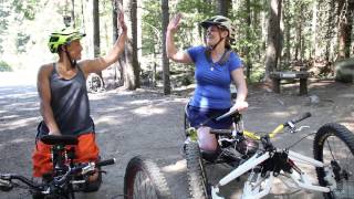 Adaptive Mountain Biking  SCI BC TV [upl. by Gerstner766]