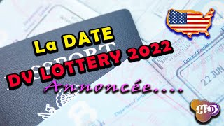 DV LOTTERY 2022  La date des inscriptions de la Green Card Lottery 2022 [upl. by Warrenne]