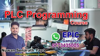 PLC Programming Course  EPIC Gampaha [upl. by Nylac898]