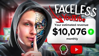 How I Made a Faceless YouTube Channel Using AI 10KMonth Revenue [upl. by Eelitan]