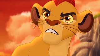 The Lion Guard  Kion Roars at Janja and the hyenas  1080P [upl. by Avehsile]