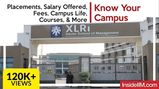 XLRI Jamshedpur Placements Salary Offered Fees Campus Life Courses amp More  Know Your Campus [upl. by Teik816]