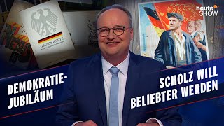 75 Jahre Grundgesetz Wo bleibt die große Begeisterung  heuteshow vom 24052024 [upl. by Gayla]