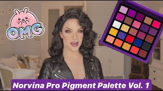 Norvina Pro Pigment Palette Vol 1  TAMARA MASCARA [upl. by Ericha898]